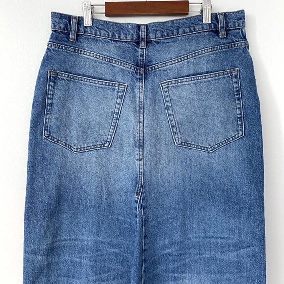 Reformation Jeans Tazz Maxi Denim Skirt - Picture 11 of 16